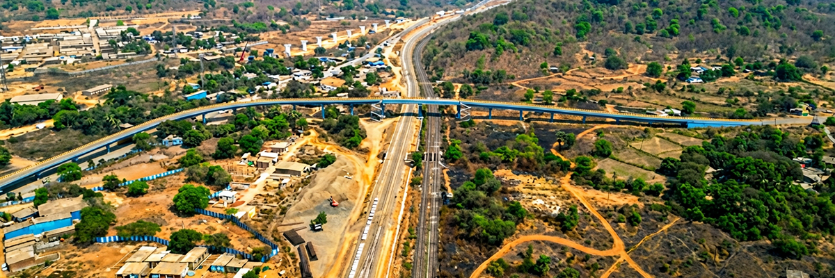 ग्रा.मा. ३५३ वरील दिवा वसई रेल्वे मार्गावरील लेव्हल क्रॉसिंग ०८ वरील रेल्वे उड्डाणपुल ता. वसई जि. पालघर